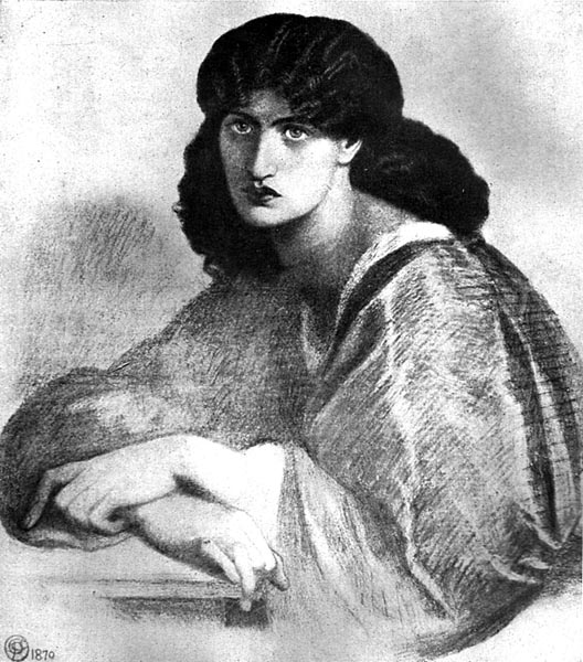 The Lady at the Window, Dante Gabriel Rossetti