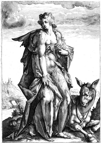 Idleness (Acedia), Hendrick Goltzius