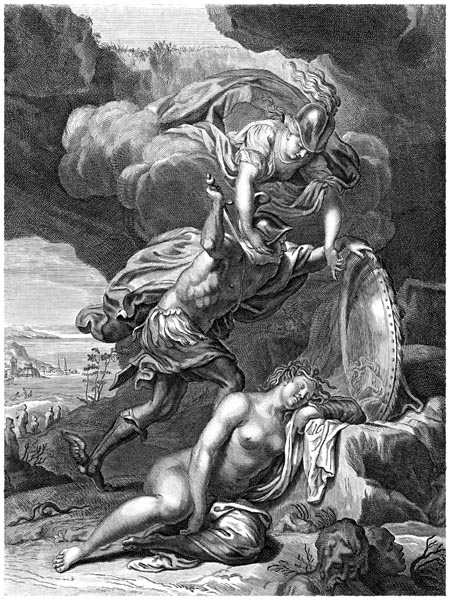 Perseus Kills Medusa, Bernard Picart