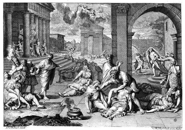 The Plague on the Island of Aegina, Matthijs Pool