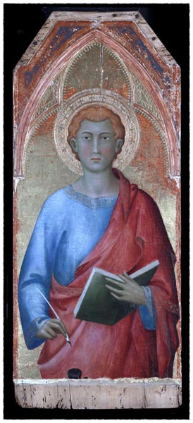 Saint John the Evangelist, Lippo Memmi, workshop of Simone Martini