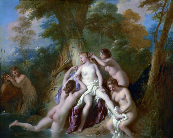 Diana and Her Nymphs Bathing