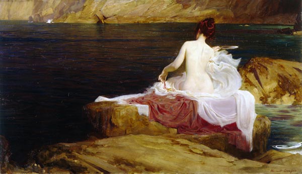 ‘Calypso's Isle’ - Herbert James Draper (1863 – 1920)