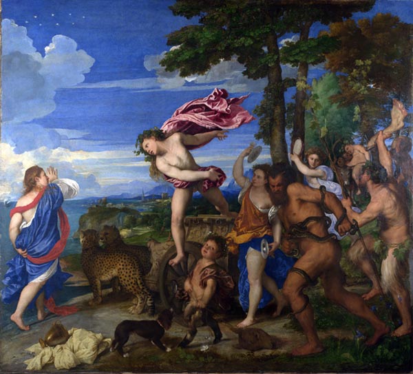‘Bacchus and Ariadne’ - Titian (1490 – 1576)