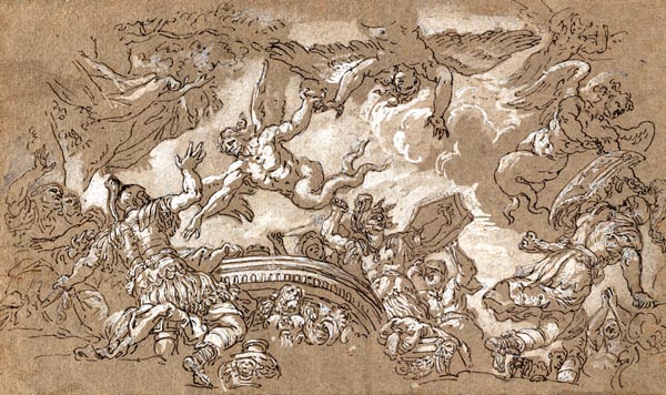 The Harpies Attacking Aeneas and His Companions