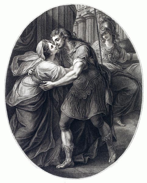 Meeting of Odysseus and Penelope