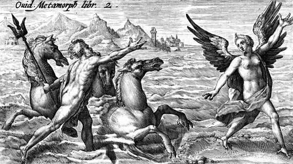 van de Passe Illustration - Neptune and Coronis