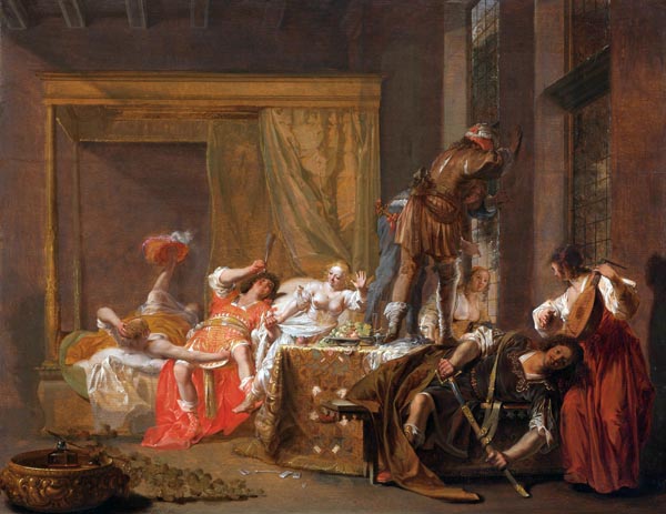 Scene from the Wedding of Messalina and Gaius Silius