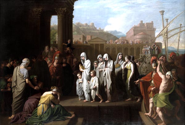 Agrippina Landing at Brundisium with the Ashes of Germanicus