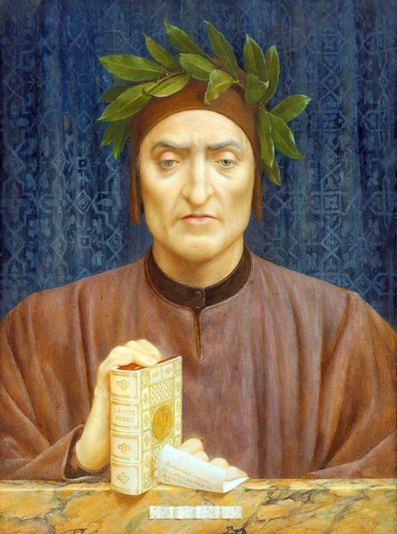 Dante Alighieri, Henry James Holiday (English, 1839-1927)