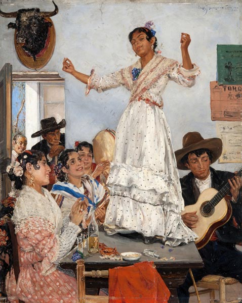 Spanish Dance (1882) - Ernst Josephson (Swedish, 1851 - 1906)