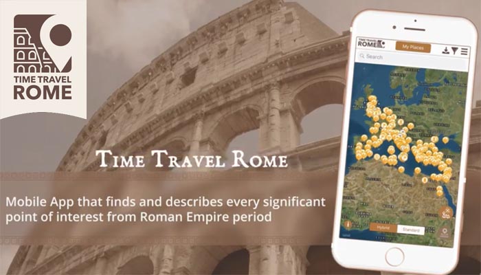 Time Travel Rome App